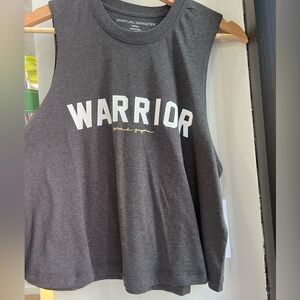 Warrior spiritual gangster flowy tank